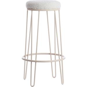 Light & Living Кремав тапициран бар стол (височина на седалката 73 cm) Alice - Light & Living (6755443)