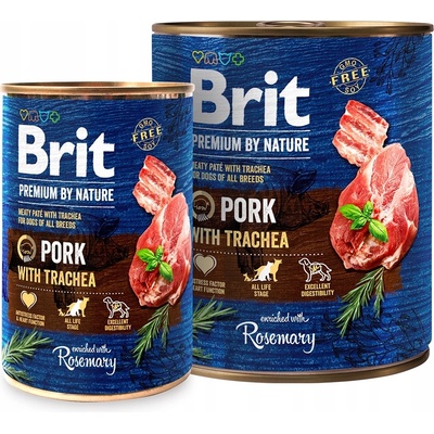Brit Premium by Nature Pork with Trachea 400 g
