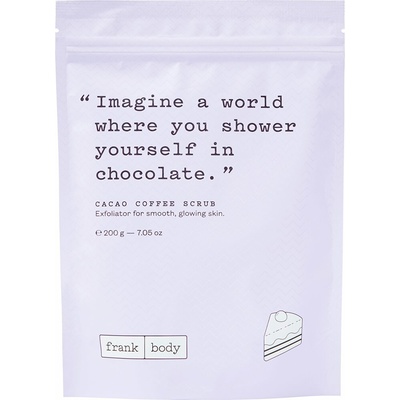 Frank Body coffee scrub cacao 200 g