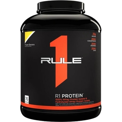 Rule 1 R1 Protein | 100% Whey Isolate & Whey Hydrolysate [ 2196-2280 грама] Банан