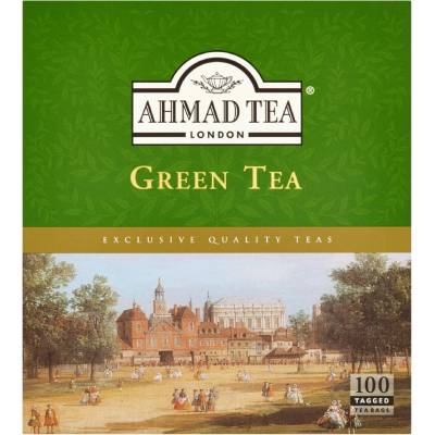 AHMAD TEA Zelený čaj s úväzkom 100 x 2 g