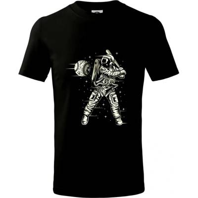 Space Baseball tričko detské Čierna