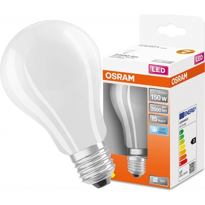Osram 4058075305038 LED D A G E27 klasická žiarovka 17 W = 150 W chladná biela