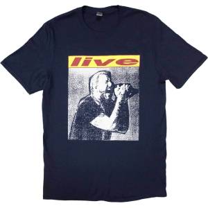 Post Malone Live In Concert (Back Print & Ex-Tour) Navy Blue M Риза (POSTTS20MN02)