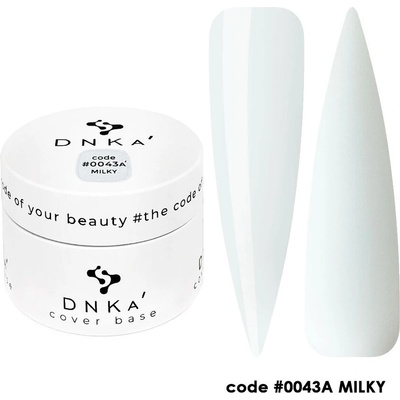 DNKa Цветна каучукова основа DNKa 0043A Milky 30 мл (DNKA0043A-30)