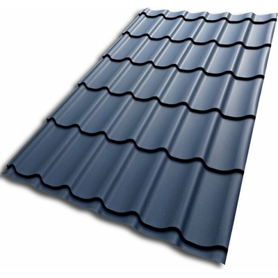 Blachotrapez Kingas Eco Plus 0,5 x 1195 x 1900 mm Pladur Wrinkle MAT TK antracit 1 ks