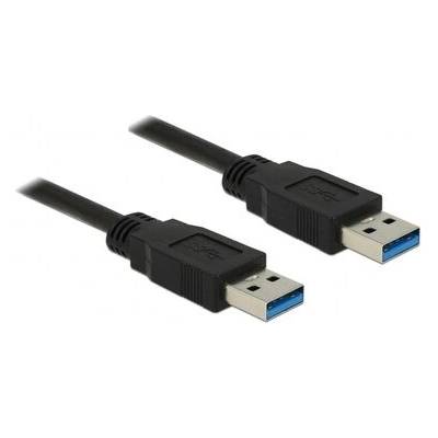 Delock 85062 USB 3.0 A (M) - USB 3.0 A (M), 2m, černý