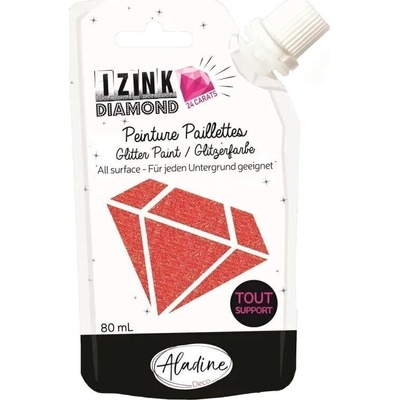 Aladine Izink Диамантен цвят Red 80 ml 1 бр (80316)