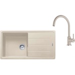 Franke - Кухненски комплект G280SA, мивка Fragranite BFG 611 и смесител FC 6018.082, сахара 114.0700. 813 (114.0700.813) Мивка за вграждане