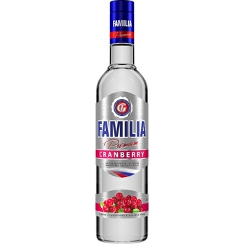 FAMILIA Premium Cranberry 38% 0,7 l (čistá fľaša)