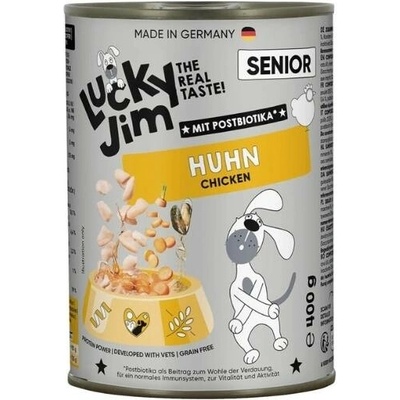 Lucky Jim Classic Senior s kuřecím masem 400 g