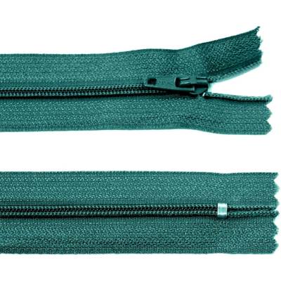Spirálový zip no.3 nerozepínací 60cm - více barev color: 670 borovicová zelená