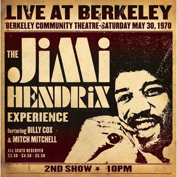The Jimi Hendrix Experience - Live At Berkeley (2 LP) (0886919926019)