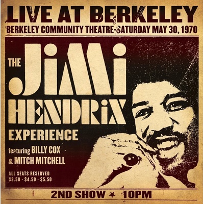 The Jimi Hendrix Experience - Live At Berkeley (2 LP) (0886919926019)