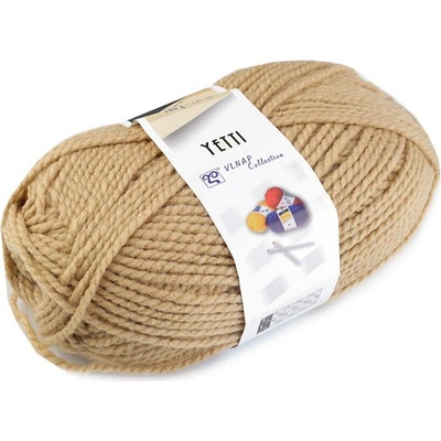 Pletací příze Yetti 100 g Varianta: 15 (57094) hnědá písková, Balení: 1 ks 40184/72742/179707