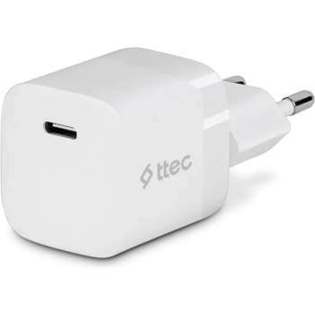 Image 1 of Ttec Адаптер ttec, SmartCharger, PD, 220 V, 30W USB-C, Бял