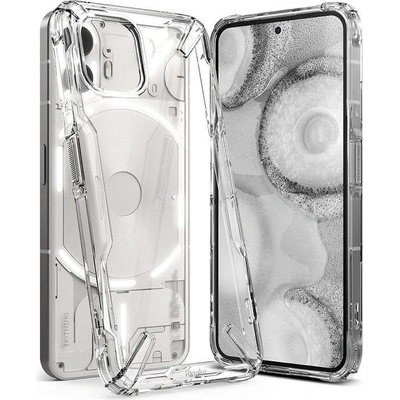 Ringke Противоударен Калъф за Nothing Phone 2, Ringke Fusion X Case, Прозрачен (8809919309486)