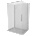 Mexen Rox-3S 3-стенна разтегателна душ-кабина 155 x 110 см, прозрачна, хром (8C2-155-110-01-00-3S)