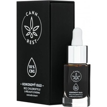 Cannrest 10% CBG kokosový olej s příchutí citrón 15 ml