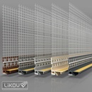 Likov okenní lišta šedá tmavá LS2-FLEX