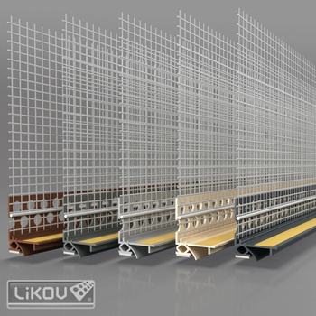 Likov okenní lišta šedá tmavá LS2-FLEX