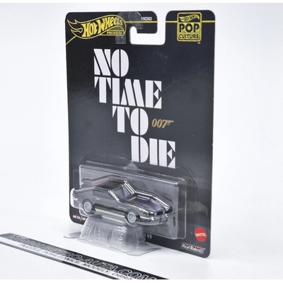 Aston Martin V8 Hot Wheels Premium Pop CultureNo Time To Die 1:64