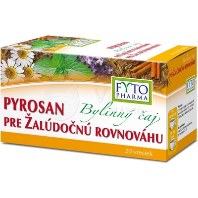Fyto bylinný čaj NA PÁLENIE ZÁHY 20 x 1,5 g