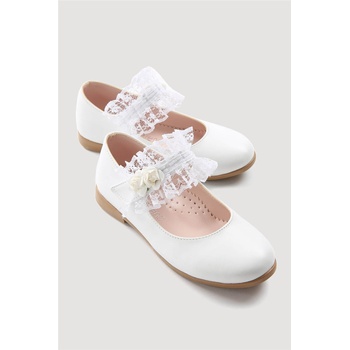 Moda Trend Детски обувки с тюл 26-30 - Бели #331356 (331356_Бяло)