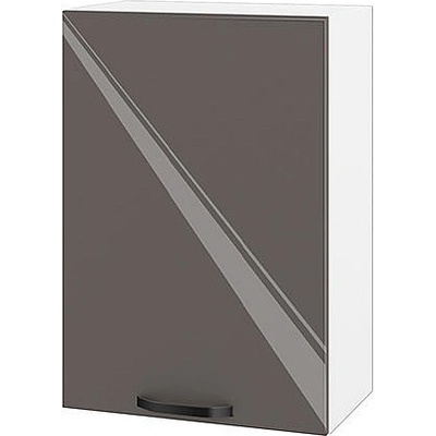 ИРИМ Горен кухненски шкаф Сити БФ-Антрацит гланц-05-18 50 см