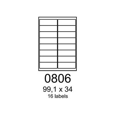 Rayfilm R01190806F biele A4 1000 list.