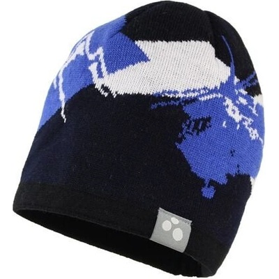 Huppa dětská pletená čepice Carlos navy