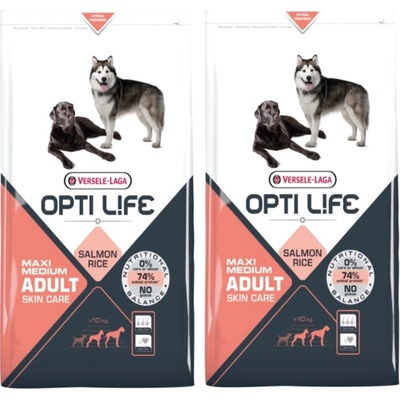 Versele Laga Opti Life Adult Skin Care Medium & Maxi 2 x 12,5 kg