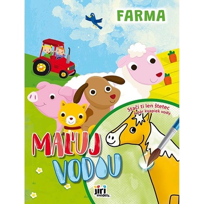 Maľuj vodou A4 Farma