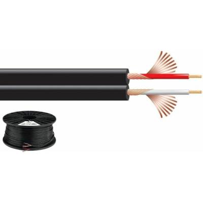 Monacor AC-102/SW, 2×0,12 mm² tienený, kotúč 100 m