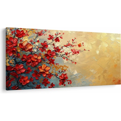 Obraz - Kvitnúci strom, jednodielne 200x100 cm