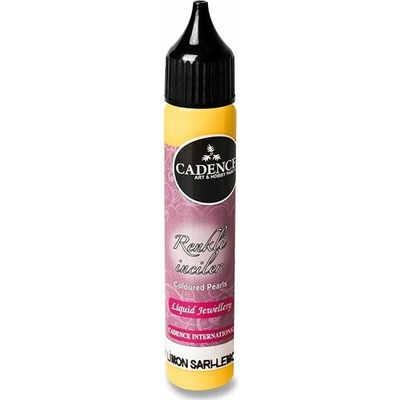 Tekuté perly Cadence 25 ml žltá