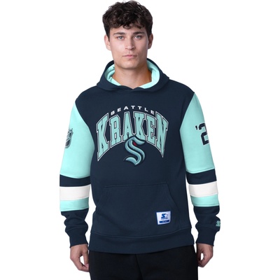 Starter Pánska Mikina Seattle Kraken END ZONE Fleece Hoodie