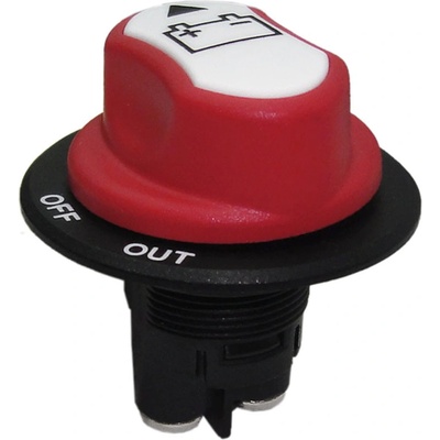 Odpojovač baterie 50A, 50V, odnímatelná klička