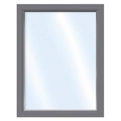 ARON Plastové okno fixné zasklenie ESG Basic biele/antracit 950 x 1650 mm (neotvárateľné)