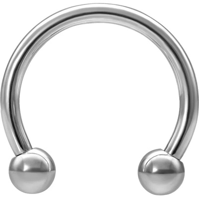 Barbell Titanový piercing micro circular veľkosť 1,2x8x3mm