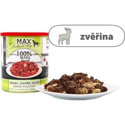 Max Deluxe Adult srnec daněk a jelen 800 g