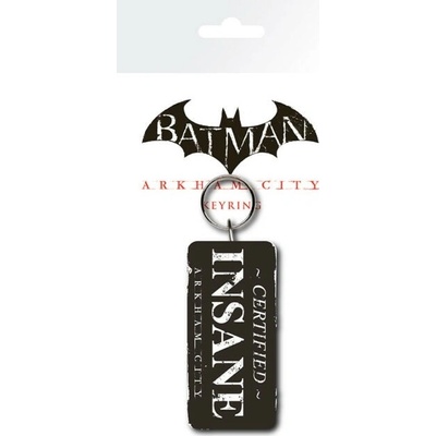 Přívěsek na klíče Batman Arkham City Certified Insane