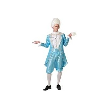 BigBuy Carnival Маскировъчен костюм за възрастни Син Куртизан Размер m/l