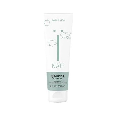 NAIF Vyživujúci šampón pre děti a bábätká prírodný 30 ml