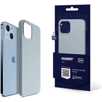 3mk Protection Калъф за Apple iPhone 15 Plus, силиконов, 3MK Hardy Case, син