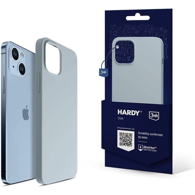 3mk Protection Калъф за Apple iPhone 15 Plus, силиконов, 3MK Hardy Case, син