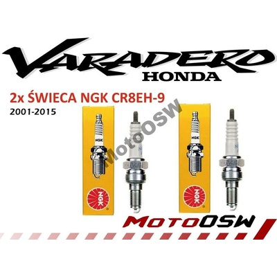 Honda Varadero 125 XL NGK CR8EH-9 zapalovací svíčka SADA