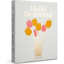 Printworks Fotoalbum HELLO BEAUTIFUL, biela