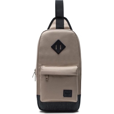 Herschel taška přes rameno Heritage Shoulder Bag Timberwolf-Black Denim 04514