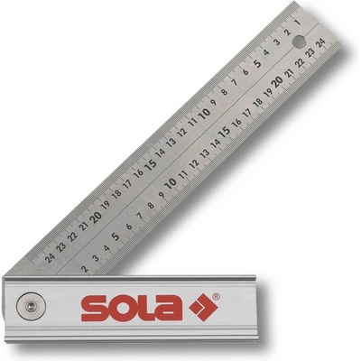 Sola Сгъваем ъгломер Sola QUATTRO, 56017001 - 45-90-135°, 250x170 mm (56017001)